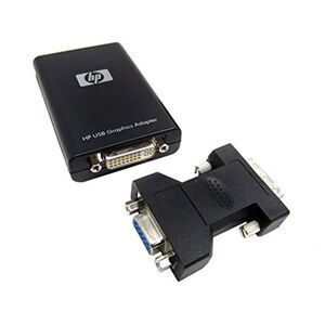 NIB HP USB TO DVI GRAPHICS MULTIVIEW ADAPTER NL571AA